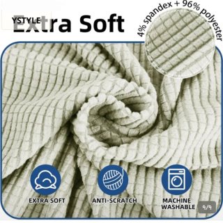 6 Fundas Silla Beige Tela