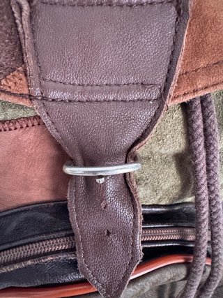 Mochila Zerimar Vintage Cuero y Ante