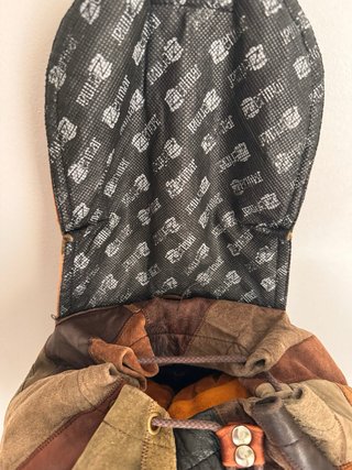 Mochila Zerimar Vintage Cuero y Ante