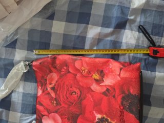 Bolso Desigual Grande Flores Rojas