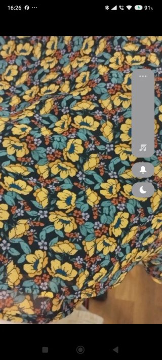Vestido Zara gasa estampado floral