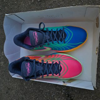 Nike Lebron XXI Verde Naranja