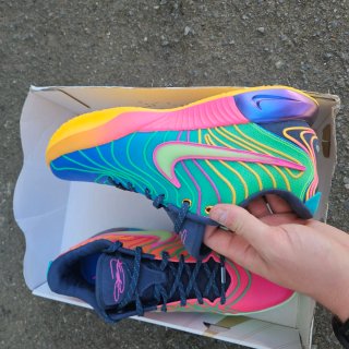 Nike Lebron XXI Verde Naranja