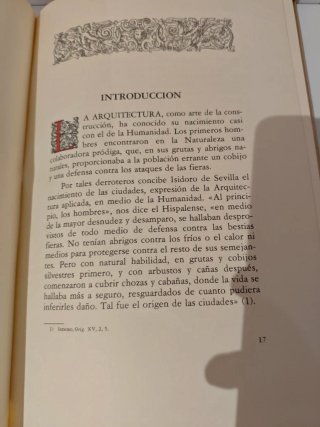 facsímil del tratado de arquitectura técnica