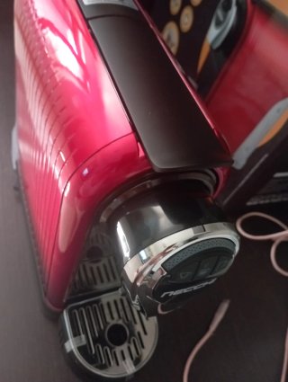 Macchina Caffè Espresso Necchi NC503 Rossa