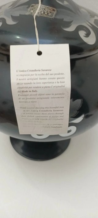 Vaso Vintage Murano Vetro Artistico