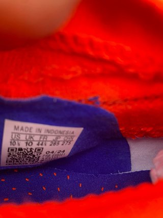 Zapatillas Adidas Predator Azul Naranja
