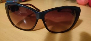 Occhiali da sole Just Cavalli blu e marroni