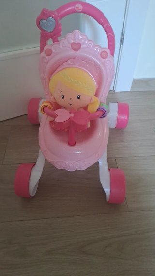 Correpasillos Carro Princesa Fisher Price
