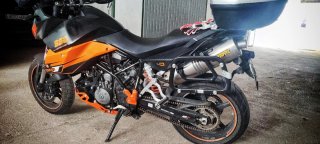 KTM SMT Supermoto Negra y Naranja