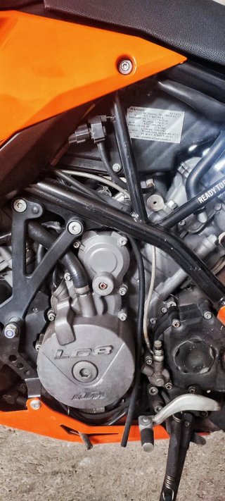 KTM SMT Supermoto Negra y Naranja