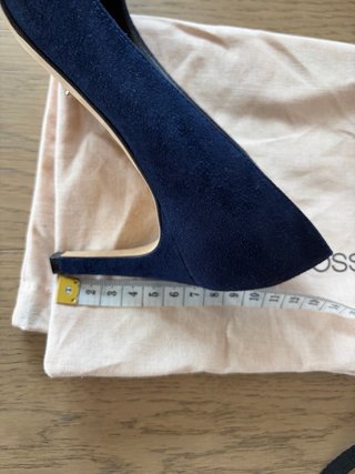 Scarpe col tacco Sergio Rossi blu navy