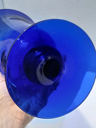 Vaso Murano Vintage Blu