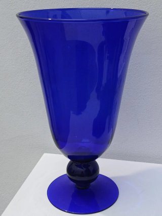 Vaso Murano Vintage Blu