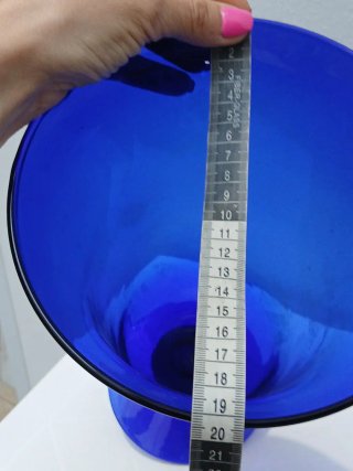 Vaso Murano Vintage Blu