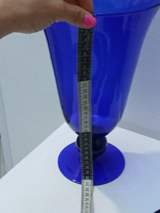 Vaso Murano Vintage Blu