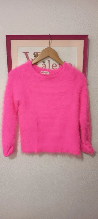 Jersey H&M Fucsia Talla 134/140