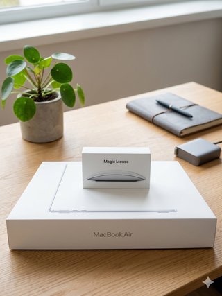 MacBook Air M5 Plata + Magic Mouse