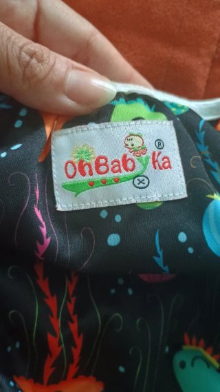 Costume bagno/pannolino neonato con  meduse