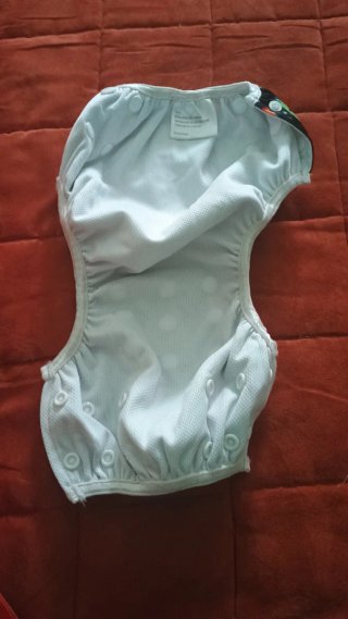 Costume bagno/pannolino neonato con  meduse