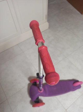 Patinete infantil 3 ruedas morado
