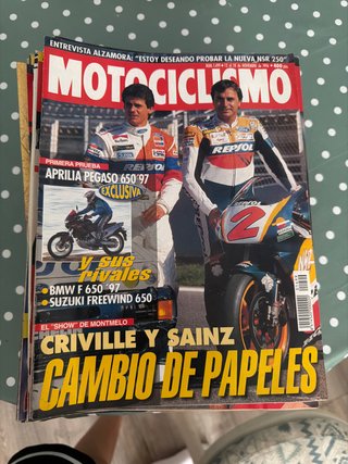 Revista motociclismo del 1996