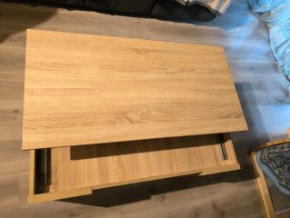 Mesa de comedor abatible madera