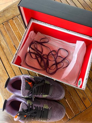 Jordan 4 Canyon Purple