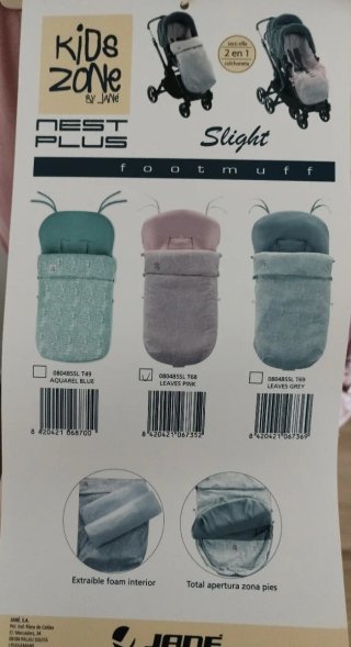 Saco Silla Jane Nest Plus Footmuff