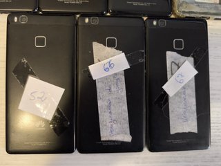 Lote 8 móviles Huawei y Samsung para piezas