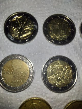Lotto di rare monete euro difficili
