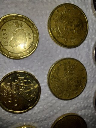 Lotto di rare monete euro difficili