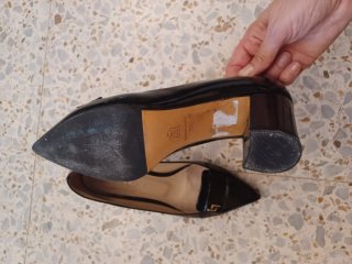 Zapatos de tacón negros Latouche talla 38