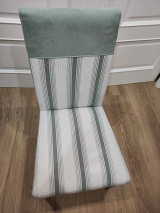 4 Sillas de comedor tapizadas