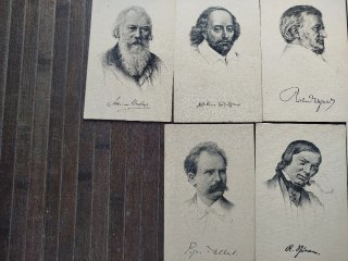 Lote Postales Personajes Históricos