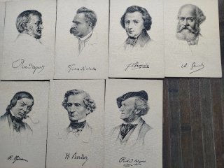 Lote Postales Personajes Históricos