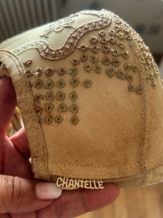 Sujetador Chantelle Beige y Dorado