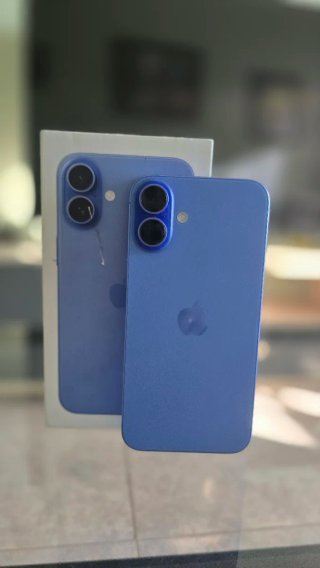 iPhone 16 Plus 128GB Azul
