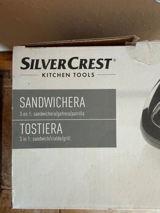 Sandwichera SilverCrest 2 en 1