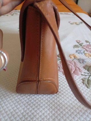 Borsa tracolla vintage in cuoio