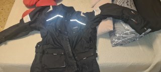 Chaqueta y pantalón moto Lovo 8XL