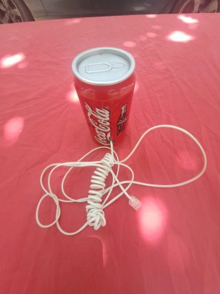 Teléfono Coca-Cola Vintage Vaso
