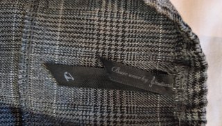 Camiseta de tirantes a cuadros