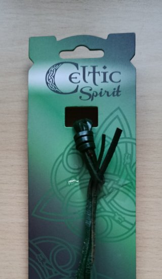 Pulsera Cuero Celtic Spirit Trébol Irlanda