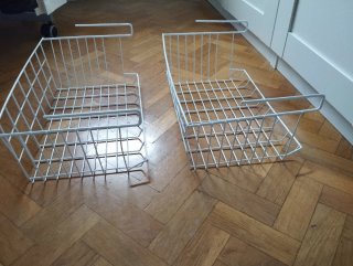 Cesta organizadora para armario. Medidas 42x14x25