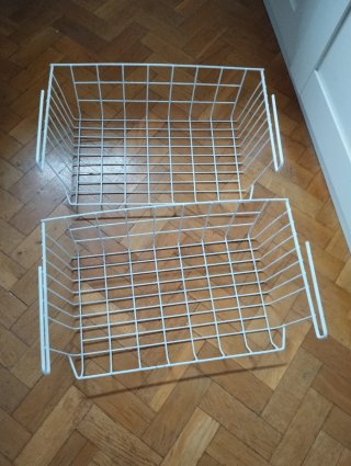 Cesta organizadora para armario. Medidas 42x14x25