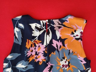 Vestido estampado floral verano mujer