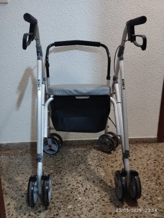 Andador Forta Kanguro F1 Plegable con Frenos