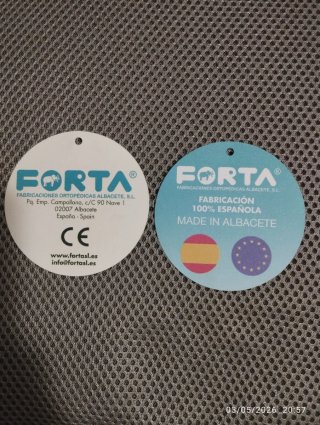 Andador Forta Kanguro F1 Plegable con Frenos