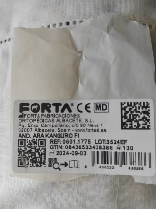 Andador Forta Kanguro F1 Plegable con Frenos